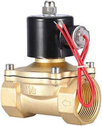 DN32 AC 220V 1-1/4" IP65 2 Position 2 Way Brass Solenoid Valve Normally Closed Electric Valve - Image 6