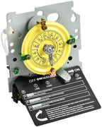 T104M Pool Timer Mechanism Only, 208-277V DPST 40A Time Switch, Pool Pump Timer, Heavy-Duty Mechanical Time Switches, 24 Hour 12 ON/Off for Pool Pump,Time Switch Mechanism Only, 6 Years Warranty by Unknown