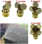 1Pc 1/2" Misting Nozzle Brass Atomizing Spray Fitting Nebulizer Hose Connector Water Sprinkler Adjustable Garden Lawn - Image 5