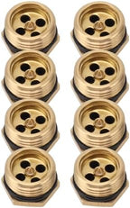Brass Misting Nozzles, 1/2 Inch Adjustable Atomizers Dust Control Cooling - Image 4