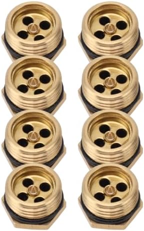 Brass Misting Nozzles, 1/2 Inch Adjustable Atomizers Dust Control Cooling - Image 4