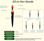 Garden Watering Hose Spray Misting, Drip Irrigation System Kit - Image 3