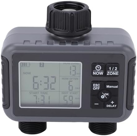 2 Zone Water Timer for Garden Hose, Programmable Sprinkler - Image 5