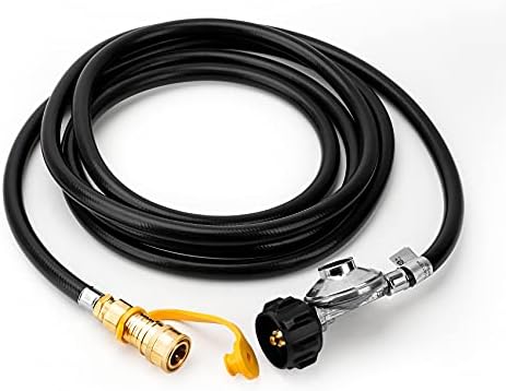 Stanbroil 12 ft Propane Regulator Hose with Standard 3/8" Quick Disconnect - Image 5