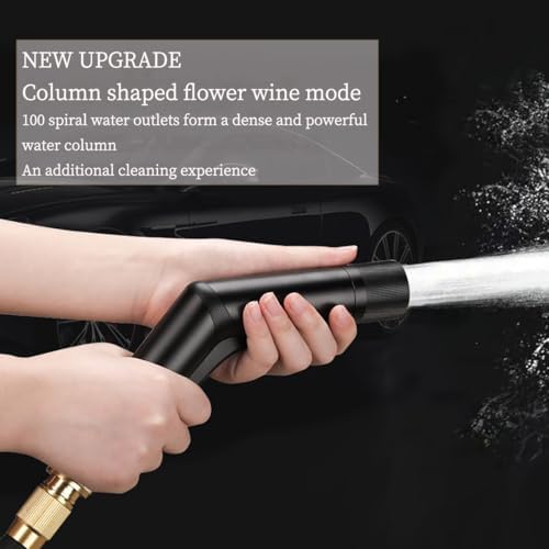Car Wash Sprayer High-pressure Household Water 3 Times Telescopic Hose Spray Kit 180° Water Angle Changable for Yard Car Lawn Floor (30m) - Image 3