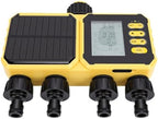 Fafeicy Smart Hose Timer, Brass WiFi Water Irrigation Controller 4 Zone Garden Sprinkler Timer with Solar Charging, App Remote Manual Mode Rain Skip for Lawn Yard Plants - Image 6