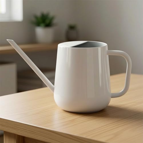 Watering Can Indoor Small for House Plant with Long Spout Stainless Steel 1000ml for Flowers Small Stainless Steel Watering Can - Image 4