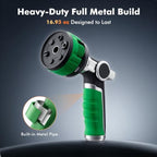 RESTMO Water Hose Nozzle Heavy Duty, Adjustable Garden Sprayer for Outdoor - Image 2