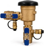3/4" Pressure Vacuum Breaker Assembly – Bronze Body, Dual Shutoff Valves, Protective Top Cap, 3/4 in FNPT, Integrated Test Cocks – Durable Backflow Preventer for Irrigation & Lawn Systems by Unknown