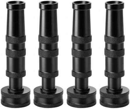 [4 Pack] RESTMO Hose Nozzle, Heavy Duty Garden Hose Sprayer for Outdoor by Restmo
