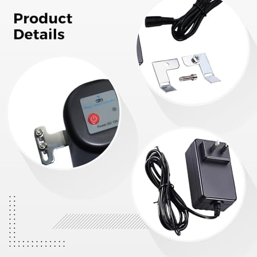 WiFi Universal Ball Valve Controller with Adjustable Bracket, Smart Water Shutoff Manipulator for 1/2 in to 1.2 in (30.5 mm) Pipes, WiFi Connection, Compatible with Voice Control - Image 5