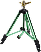 Yosoo Impact Sprinkler with Heavy Duty Brass Tripod, 3/4 Inch Connector for - Image 3