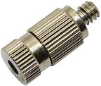 Quick Connect Hose Fittings 3/16" Male Thread Spray Nozzle Garden Sprinkler Plant Cooling Systeem High Pressure Misting Nozzles Fogging Sprayers 40 Pcs (Color : 0.1 mm Mist) - Image 5