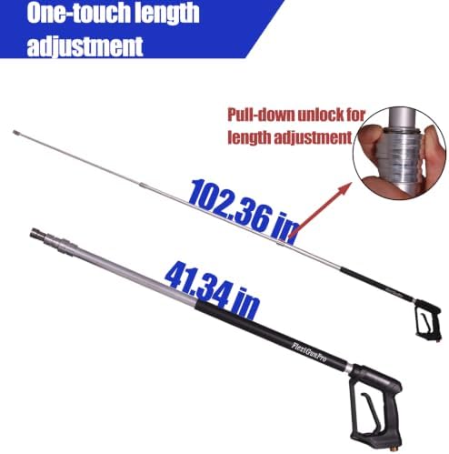 Telescoping Pressure Washer Wand, Power Washer Accessory - Image 2