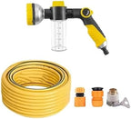 Compatible For 10M Hose Sprayer Foam Sprinkler Garden Watering Equipment Washing Machine Car Washer Spray Nozzle(10m water gun) by Unknown