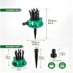 Garden Sprinkler | 360 Degree Rotating Water Saving Kit,Garden Sprinklers Irrigation System Kit,for Outdoor Home Commercial Residential Gardening Planting - Image 6