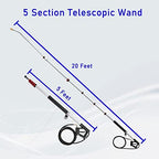 M MINGLE 20 FT Telescoping Pressure Washer Wand, 4000 PSI - Image 2