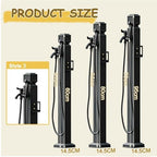Outdoor Water Column Antifreeze Hose Faucet Stainless Steel Garden Water Tap for Patio Lawn Irrigation Washing, Yard Hydrant Water Feature Fountain Water Dispenser(Style 3,Height: 60cm/23.6in) - Image 2