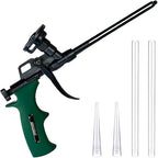 Sprayman Foam Dispensing Gun - (1 Pack) Precision Spray Foam for Insulation & Sealing, Teflon Coated Expanding Foam Gun for Contractors & DIY Projects, Dual Extension Tips Included by Sprayman