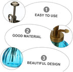 2Pcs Vintage Glass Plant Watering Spray Bottle Mister for Succulents - Image 5
