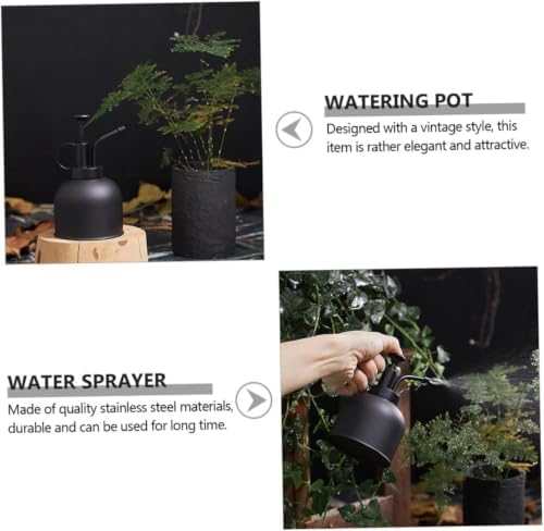 304 Stainless Steel Mini Watering Can,Vintage Mister Spray for Indoor Plants Compact,Matte Finish - Image 7