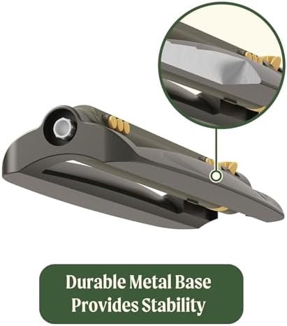 Vego Turbo Oscillating Sprinkler w/Quick Connector Starter Set Metal Base and 20 Precision Nozzles, 3-Way Adjustable for Large Yard and Lawn Covers up to 4973 sq. ft.-Seaweed Green - Image 4