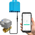 YoLink X3 Valve Controller Kit, 1-1/4" Brass Motorized Ball Valve, LoRa Long Range, 10+ Year Lithium, D2D with Leak Sensors & Fob, App Control & Schedules, Alexa/IFTTT/Home Assistant, Hub Required by YoLink