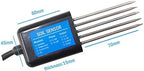 RS485 Output Soil Temperature Humidity Moisture Conductivity EC Nitrogen Phosphorus Potassium Sensor - Image 3