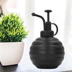 flexman Plant Mister Spray Bottle 400ml Stainless Steel Plant Sprayer Mister with Top Pump for Indoor House Air Plants Succulents Outdoor Garden (Black) - Image 3