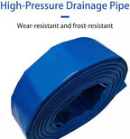 Flat Soaker Hose, PVC Seepage Pipe for Garden Irrigation, Flexible Water Saving Belt for Lawn Flower Bed 50m 5 inch - Image 2