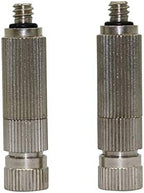 Garden Sprinkler Watering Sprayer 3Pcs 20~90 Bar High Pressure Mist Nozzle Stainless Steel Sprinkler For Misting System Plant Cooling Fog Sprayers With Net Filter (Color : 0.2 mm mist) by Unknown