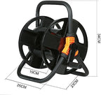 Garden Hose Reel, Small Portable Garden Hose Reel, Heavy Duty Tangle Free Garden Hose Storage Cart, Mobile Garden Hose, Space Saving Cord Storage Reel - Image 5