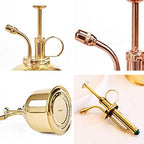 Watering Can Vintage Brass 300ml Kettle Home Gardening Watering Spray Type Watering Can Decorative Watering Can(Brass) - Image 3