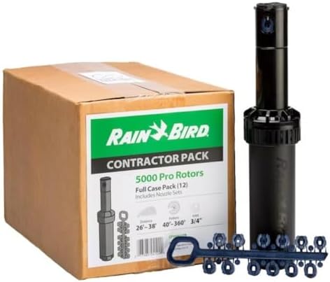 Rain Bird CP500012PK Pro Nozzle Professional Rotor, Full Circle, 12-Pack by RainBird
