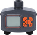 Naroote 2 Zone Sprinkler Timer, Programmable Water Hose Timer, Rain Delay Manual Auto Mode with Programmable Design, Ideal for Garden, Lawn & Yard Automatic Irrigation System by Naroote