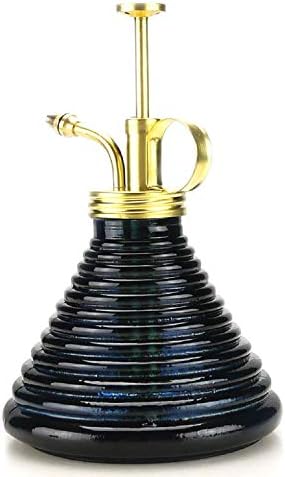Plant Mister- Black Color Glass Bottle & Brass Sprayer (Matt Gold) - Image 5