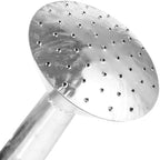 Vintage Stainless Steel Garden Watering Can 5l Silver Xmas - Image 3