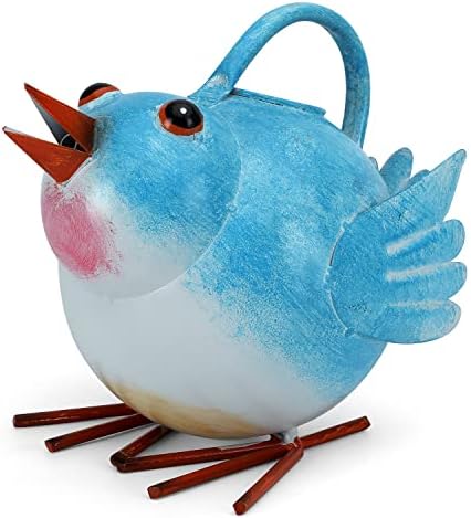 Metal Cute Bird Watering Can for Indoor/Outdoor Plants by FLHJYF