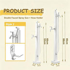Stainless Steel Water Dispenser Column Water Tap Antifreeze Hose Faucet - Image 2