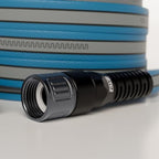 FITT HiFlo Water Hose 50ft, Multipurpose Flat Garden Hose, Easy to Use and Long-lasting Performance, Grey - Image 6