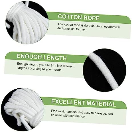 GALPADA 2sets Cotton Rope for Potted Plant Watering Supply Absorbent Rope Easy to Use Plant Watering Device - Image 2