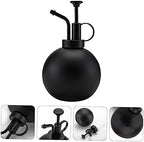 500ml Stainless Steel Watering Can Xmas for Flowers and Plants, Black - Image 3