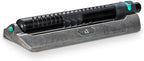 Oscillating Sprinkler 100004, Adjustable Sprinkler Spray Width & Range, 19 Precision Nozzles for Even Lawn Watering, Covers Up to 4,250 Square Feet, Durable Turbo Motor, by New England Garden Tools by NewEnglandGardenTools