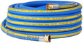 Hybrid Polymer Garden Hose 5/8 in x 50 FT, Heavy Duty Water Hose with Solid Brass GHT Fittings, Lightweight, Kink-Resistant, All-Weather, 600 PSI Burst Pressure by Unknown