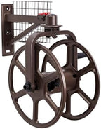 Liberty Garden Single Arm Navigator Hose Reel with Pull Up Latch, Bronze - Image 2
