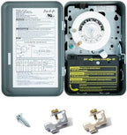 T103 40A 120V 24-Hour Mechanical Timer, DPST Switch with 12 ON/Off Cycles by FRIGESWIFT