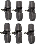 Veemoon 3/8 Barb Lock Hose Connector - 50Pcs Drip Irrigation Tubing Fittings for Efficient Watering by Veemoon