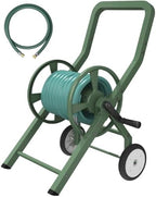 Artigarden Garden Hose Reel Cart with Wheels, Outdoor Hose Reel Cart, Green by Artigarden