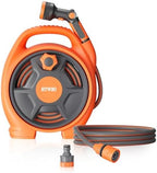Retractable Garden Hose Reel,1/2" 45+6FT Portable Hose Reel by Hamirah