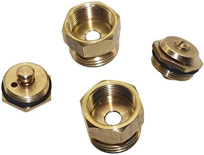 Gardening Watering System Tools 20 Pcs 180 Degrees Refraction Nozzle Adjustable Water Atomizing Spray Nozzle For Connecting PE Pipe With 1/2" Male Thread (Color : Brass) - Image 6